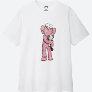 KAWS x Uniqlo Pink BFF Tee